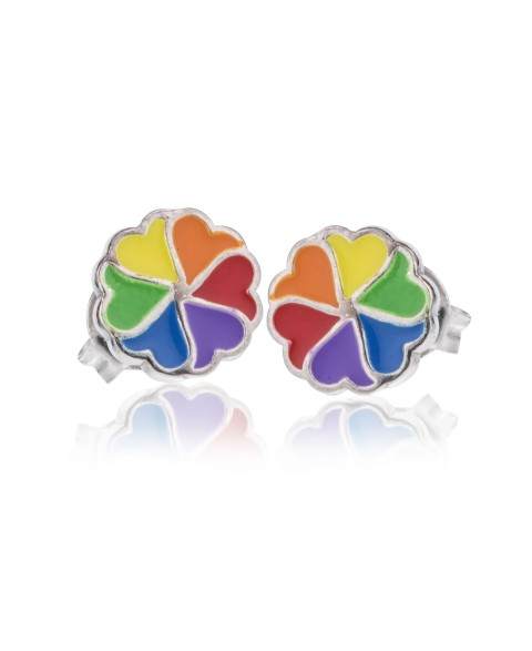 BOUCLES D'OREILLES EN ARGENT PSOK0061