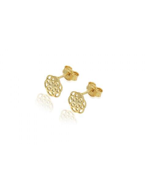 BOUCLES D'OREILLES EN OR PGL0029OR