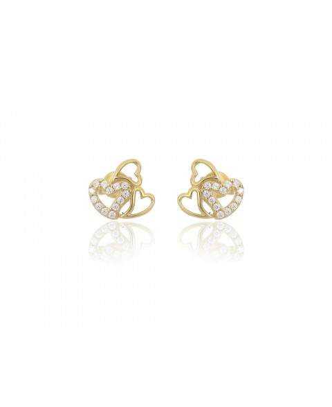 BOUCLES D'OREILLES EN OR PGM0085EP