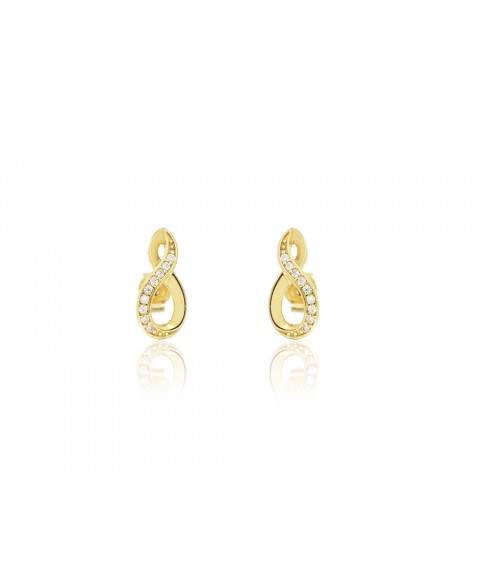 BOUCLES D'OREILLES EN OR PGM0096EP