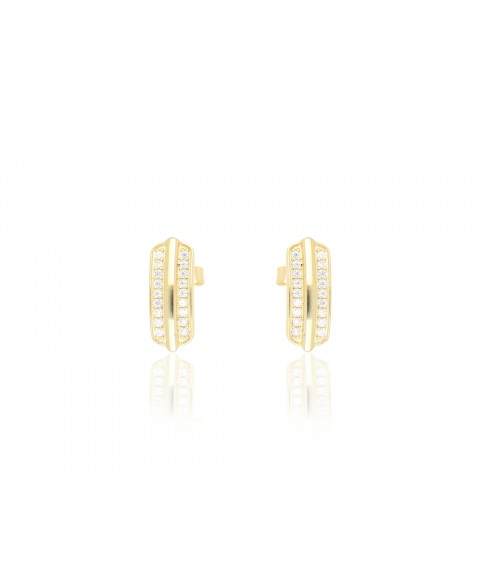 BOUCLES D'OREILLES EN OR PGM0098EP