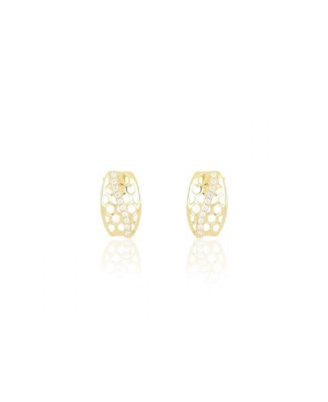 BOUCLES D'OREILLES EN OR PGM0094EP