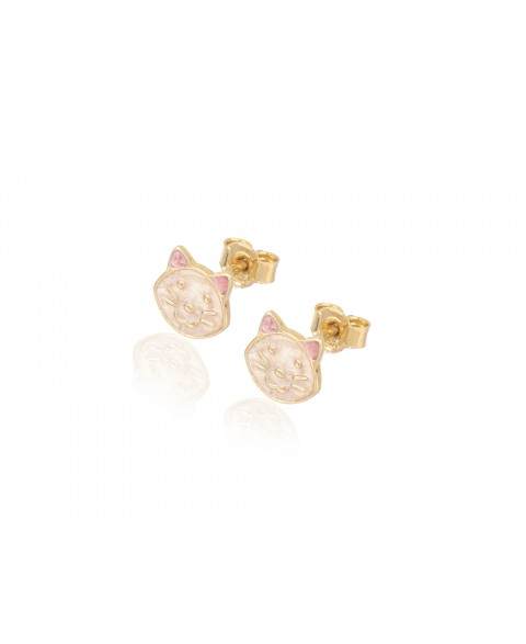 BOUCLES D'OREILLES EN OR PGM0026EP