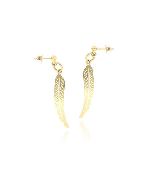 BOUCLES D'OREILLES EN OR PGL0053OR