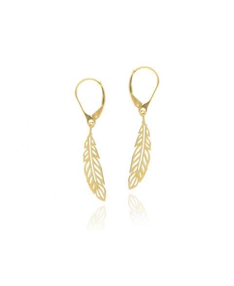 BOUCLES D'OREILLES EN OR PGL0057OR