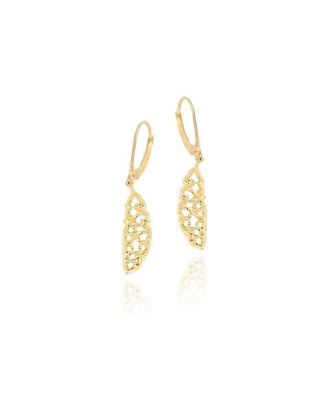 BOUCLES D'OREILLES EN OR PGL0088OR