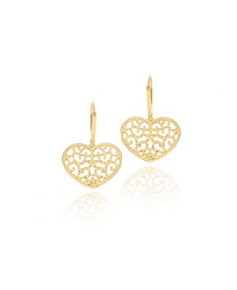 BOUCLES D'OREILLES EN OR PGL0085OR