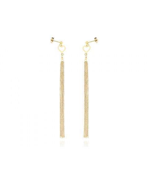 BOUCLES D'OREILLES EN OR PGL0047OR