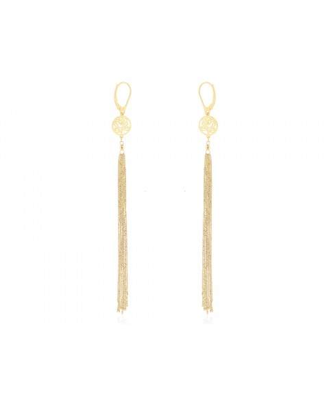 BOUCLES D'OREILLES EN OR PGL0049OR