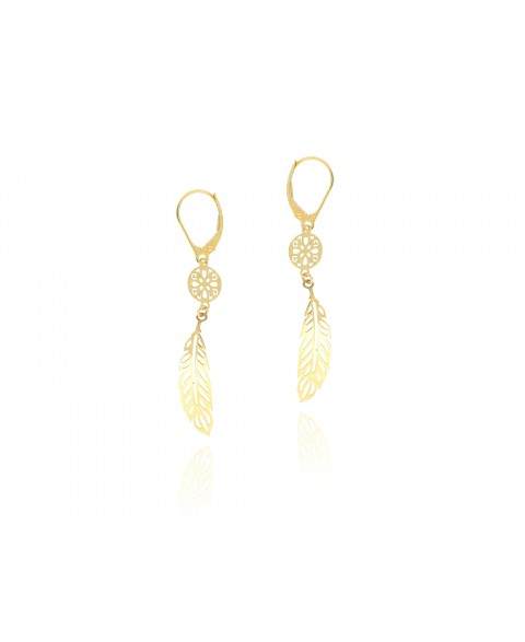 BOUCLES D'OREILLES EN OR PGL0064OR