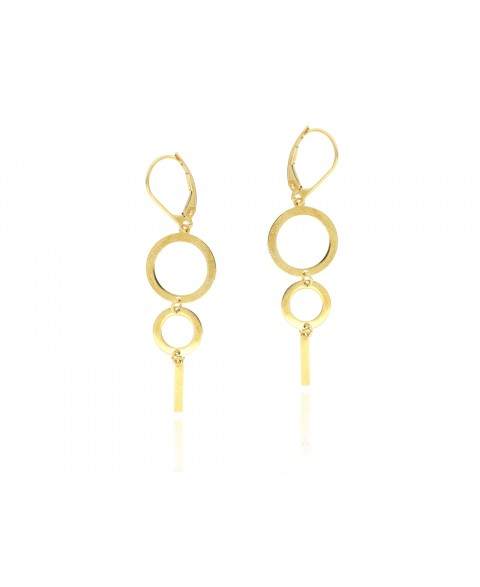 BOUCLES D'OREILLES EN OR PGL0074OR