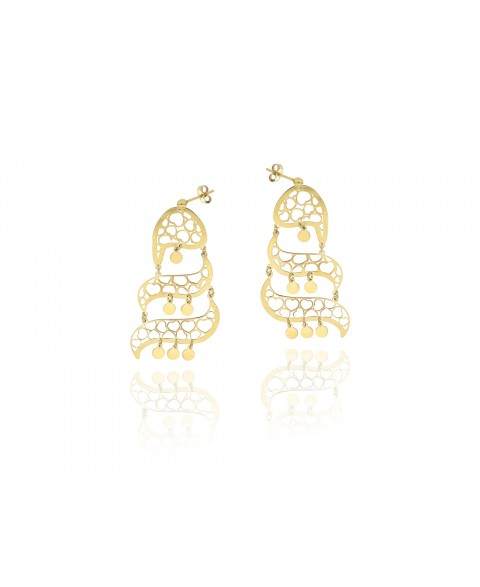 BOUCLES D'OREILLES EN OR PGL0067OR