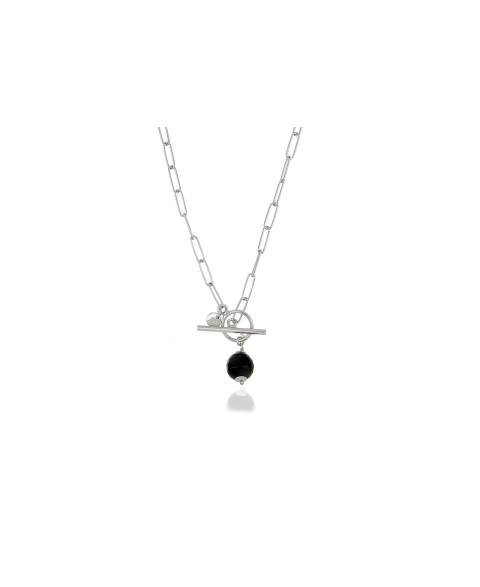 COLLANA IN ARGENTO PSG0256 (ONICE)