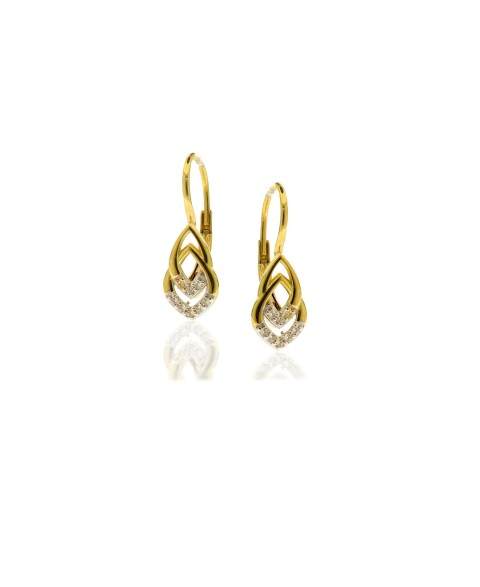 BOUCLES D'OREILLES EN OR PGM0082EE2