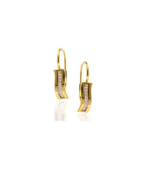 BOUCLES D'OREILLES EN OR PGM0098EE2