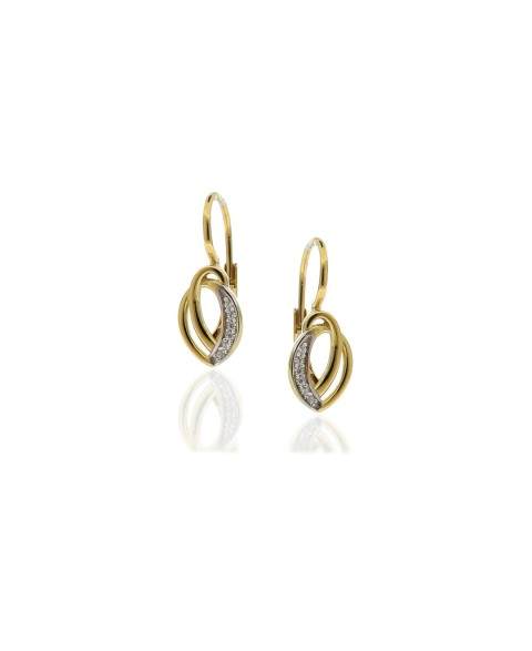 BOUCLES D'OREILLES EN OR PGM0092EE2