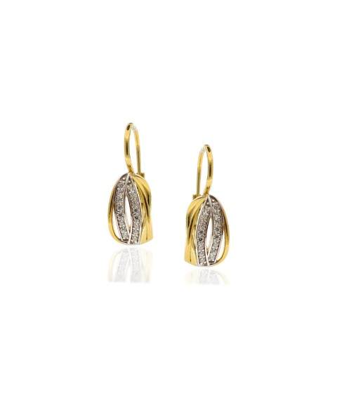 BOUCLES D'OREILLES EN OR PGM0071EE2