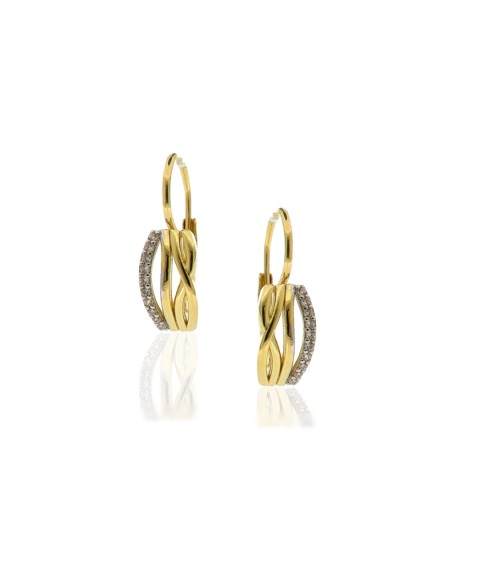 BOUCLES D'OREILLES EN OR PGM0044EE2