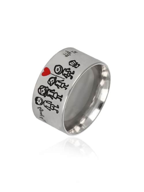 BAGUE EN ARGENT PSAN0301