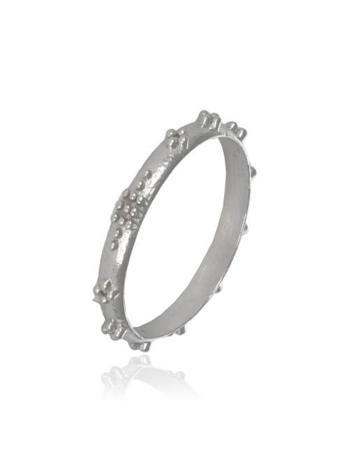 BAGUE EN ARGENT PSAN0366