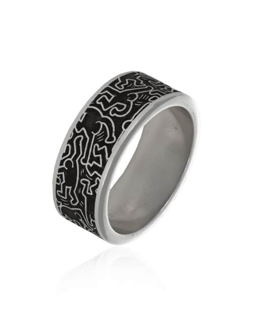 BAGUE EN ARGENT PSAN0136