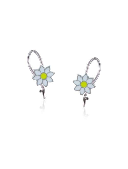 BOUCLES D'OREILLES ARGENTÉES PSOK0108