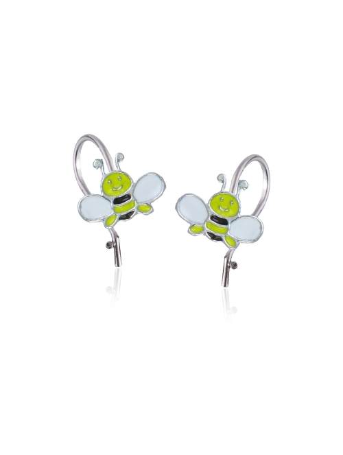 BOUCLES D'OREILLES ARGENTÉES PSOK0121