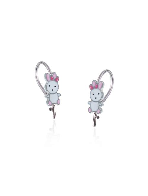 BOUCLES D'OREILLES ARGENTÉES PSOK0122