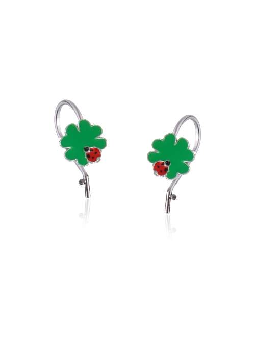 BOUCLES D'OREILLES ARGENTÉES PSOK0130