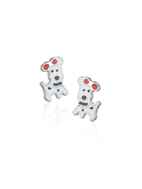 BOUCLES D'OREILLES ARGENTÉES PSOK0138