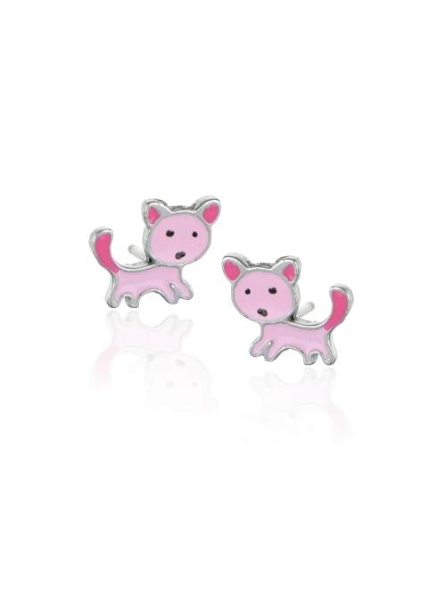 BOUCLES D'OREILLES ARGENTÉES PSOK0141