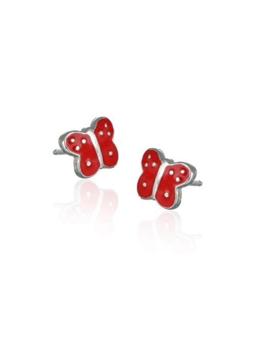 BOUCLES D'OREILLES ARGENTÉES PSOK0136