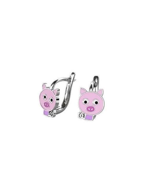 BOUCLES D'OREILLES EN ARGENT PSOK0035